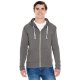 J America Full-Zip Fleece Hoodie